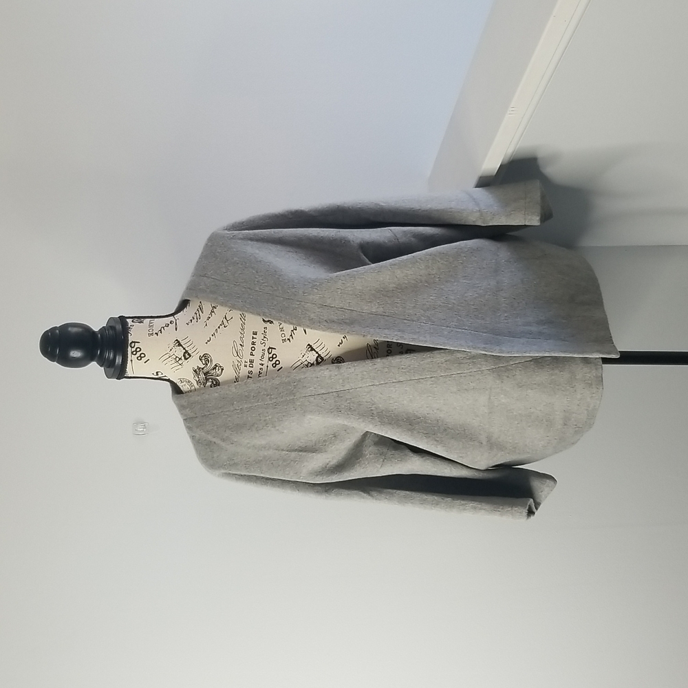 A new day grey open sweater OSFM